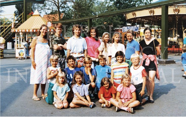 A group of Cadets at a local fair